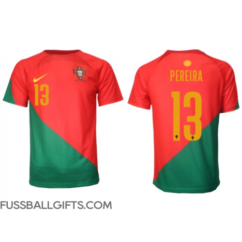 Portugal Danilo Pereira #13 Fußballbekleidung Heimtrikot WM 2022 Kurzarm
